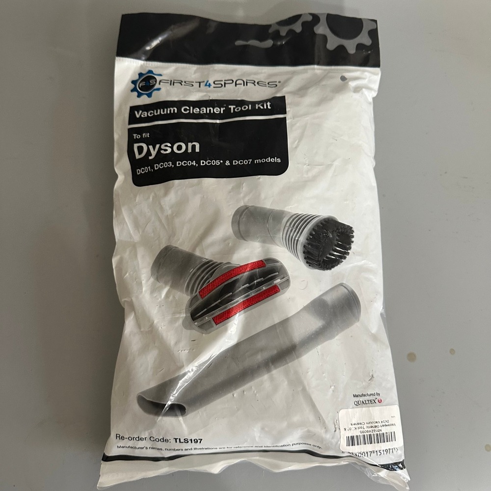 First4Spares Vacuum Tool Kit for Dyson DC01 DC03 DC04 DC05 DC07 TLS197 Qualtex